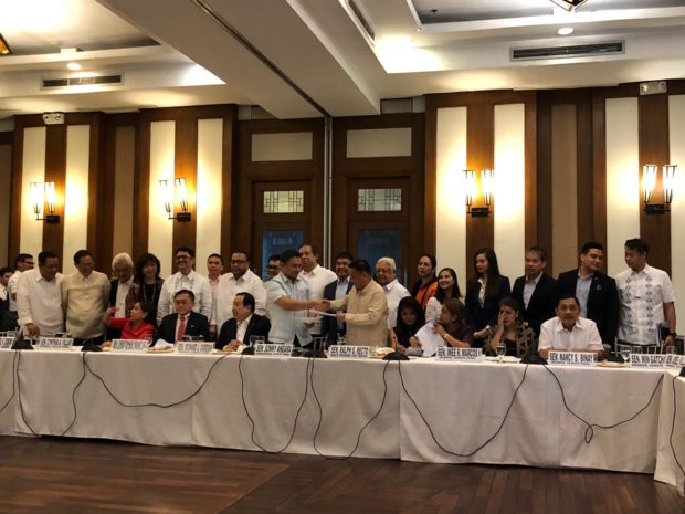 Members of the bicameral conference committee proposed national budget for 2020
