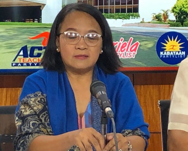 House Deputy Minority Leader France Castro STIORY: House urged to scrutinize US-funded lab project in PH