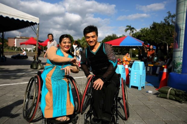 Wheelchair athletes find love on dance floor