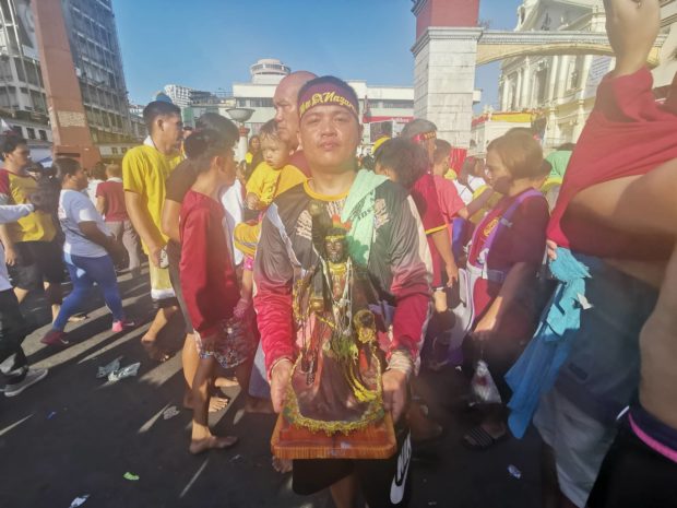 Faith buoys 3 devotees amid sea of Black Nazarene believers