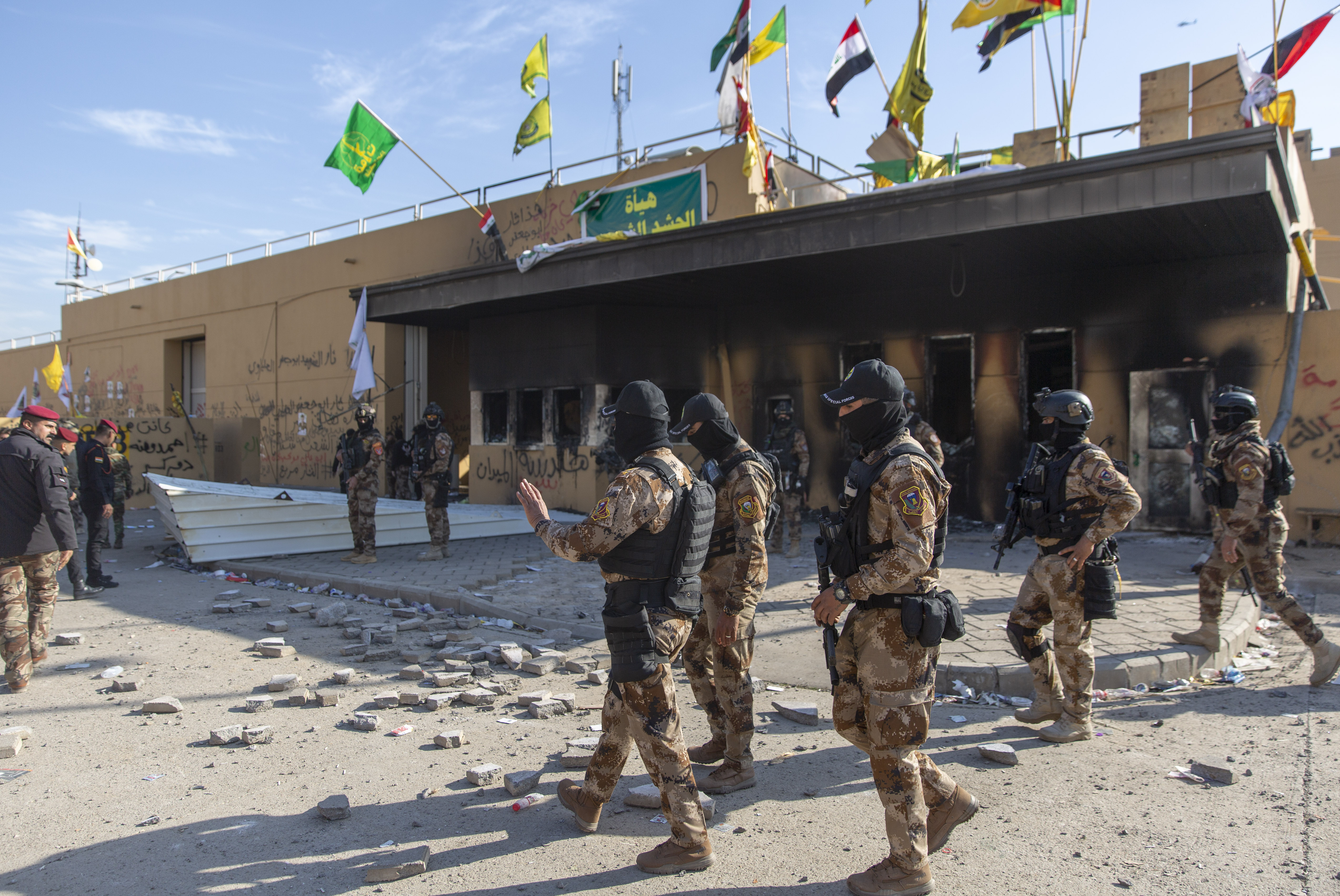 Нападение ирана. Аль-Кудс КСИР. Аль Кудс спецназ КСИР. Ирак Багдад 2022.