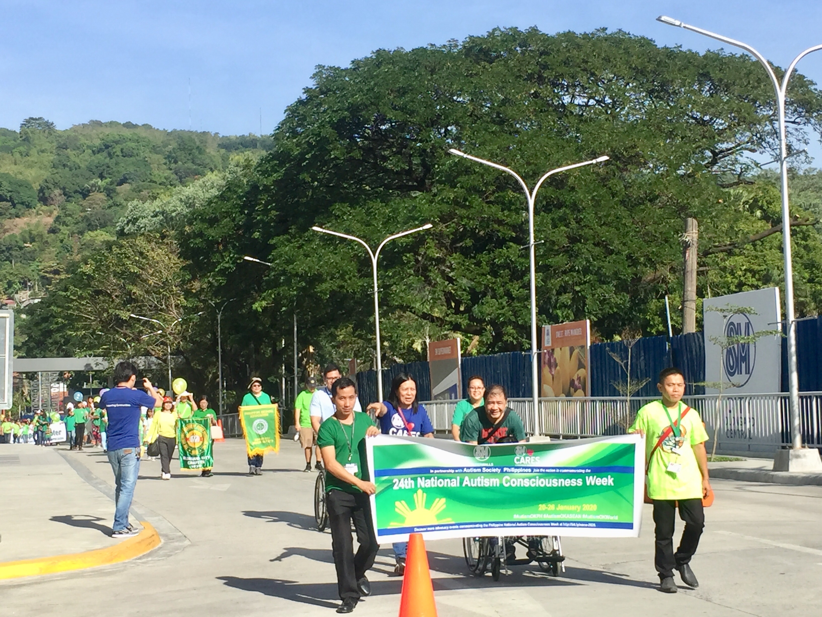 Parents, kids with autism march in Olongapo City for Angels Walk for