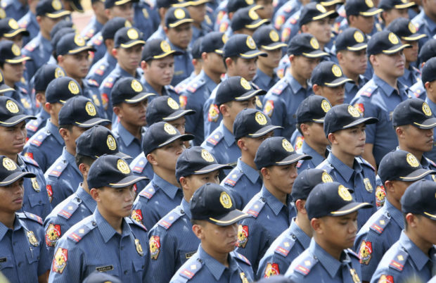 pnp Gamboa: 14 cops want to retire after being tagged in illegal drugs