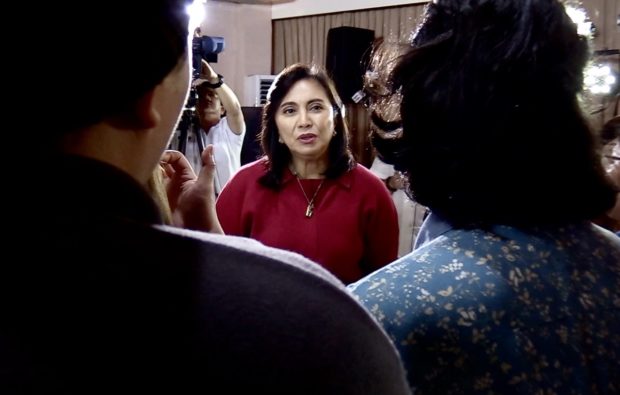 Robredo thanks 1Sambayan for nomination, asks for prayers to help her decide