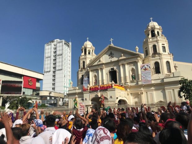 The Quiapo Church in Manila on Sunday said that it has so far recorded approximately 179,508 of people who went to the basilica from Maundy Thursday to Easter Sunday.