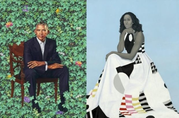 Barack Obama and Michelle Obama official portrait