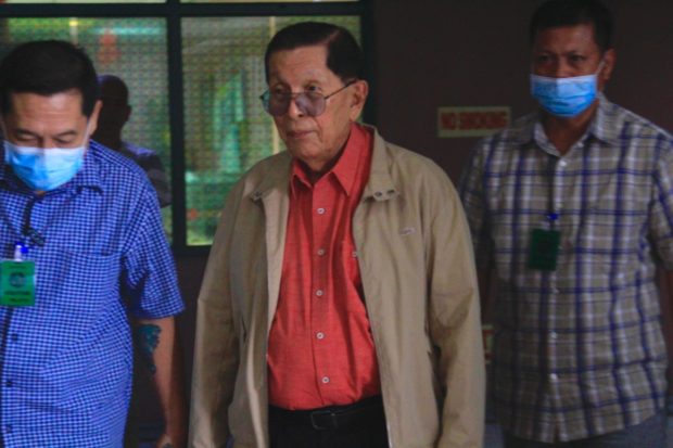 Prosecution to start presenting evidence vs Enrile on February 11 — Sandigan