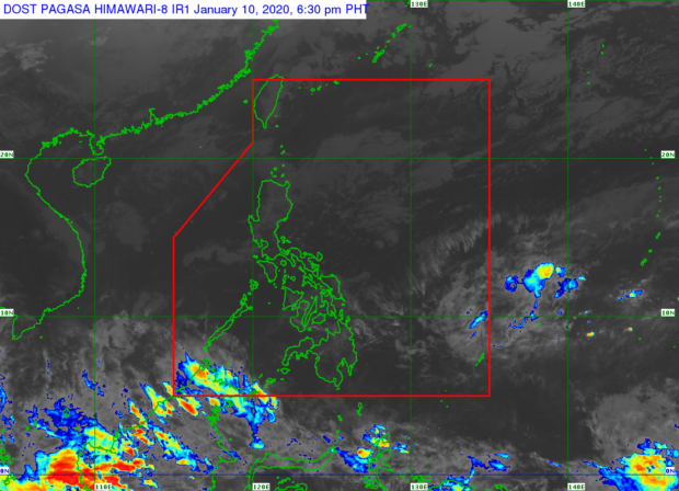 Pagasa: Low pressure area seen east of Mindanao