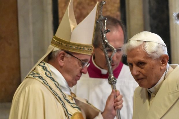 Seven years after stepping down, Benedict fuels 'two popes' headache
