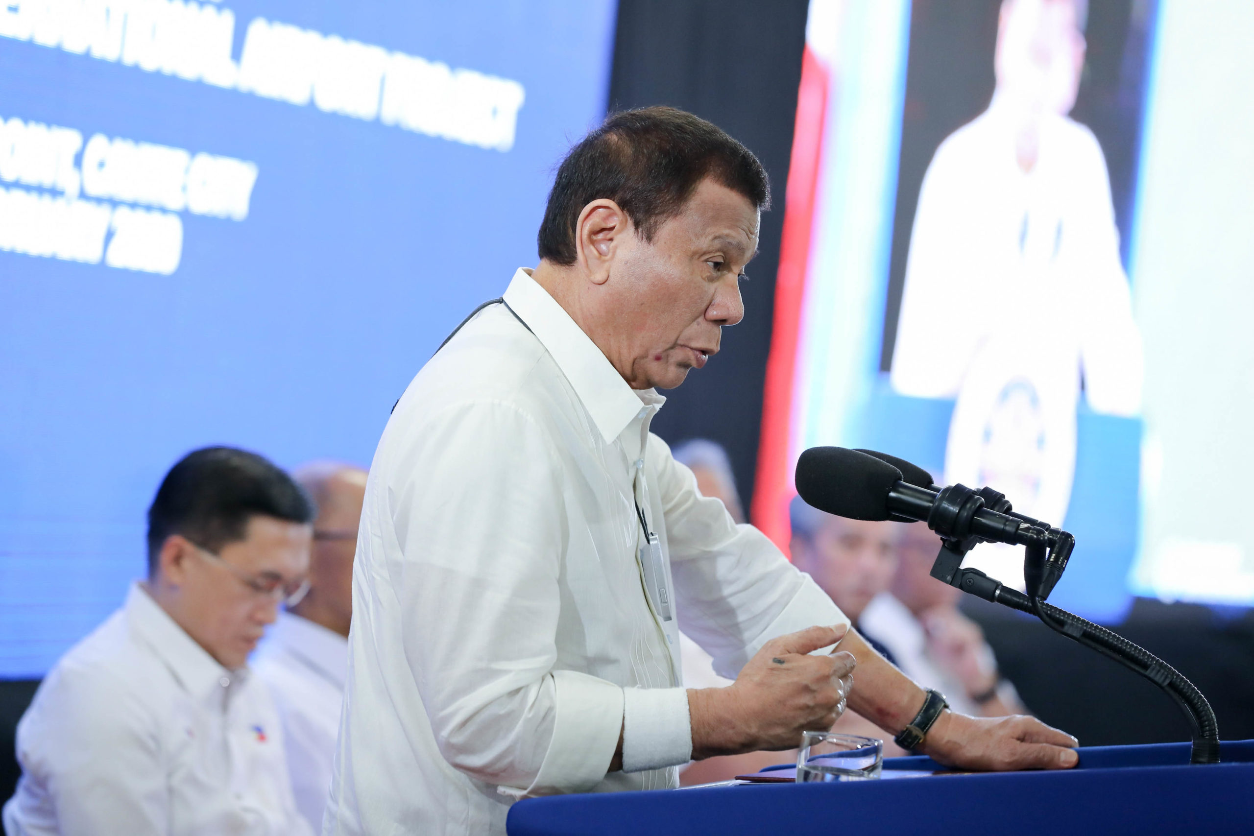 Duterte at the Inauguration of the Sangley Airport Development Project
