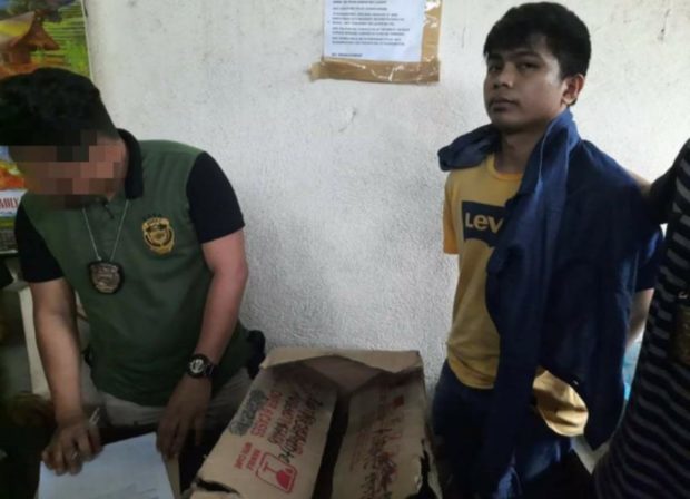 marijuana bricks worth P1.2 million were seized from a student