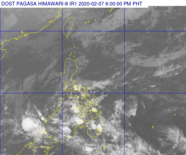 LPA off Zamboanga City to bring rain over parts of Mindanao, Visayas