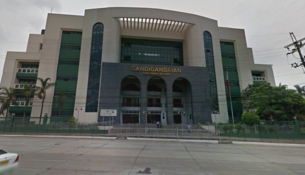 The Sandiganbayan Centennial Building in Quezon City. STORY: Sandiganbayan resets arraignment of ex-BI execs