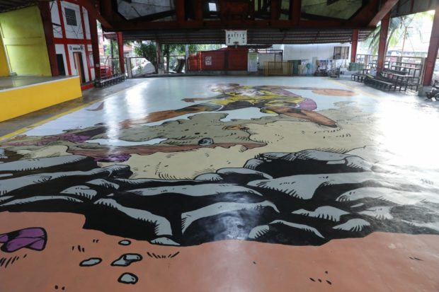 Taguig mural pays tribute to basketball legend Kobe Bryant