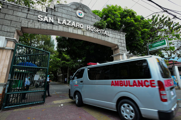 In San Lazaro Hospital, 200 patients were given some P1 million worth of medical assistance