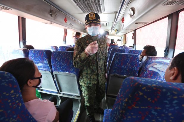 Eleazar inspects Metro Manila Community Quarantine Checkpoints 2 covid-19