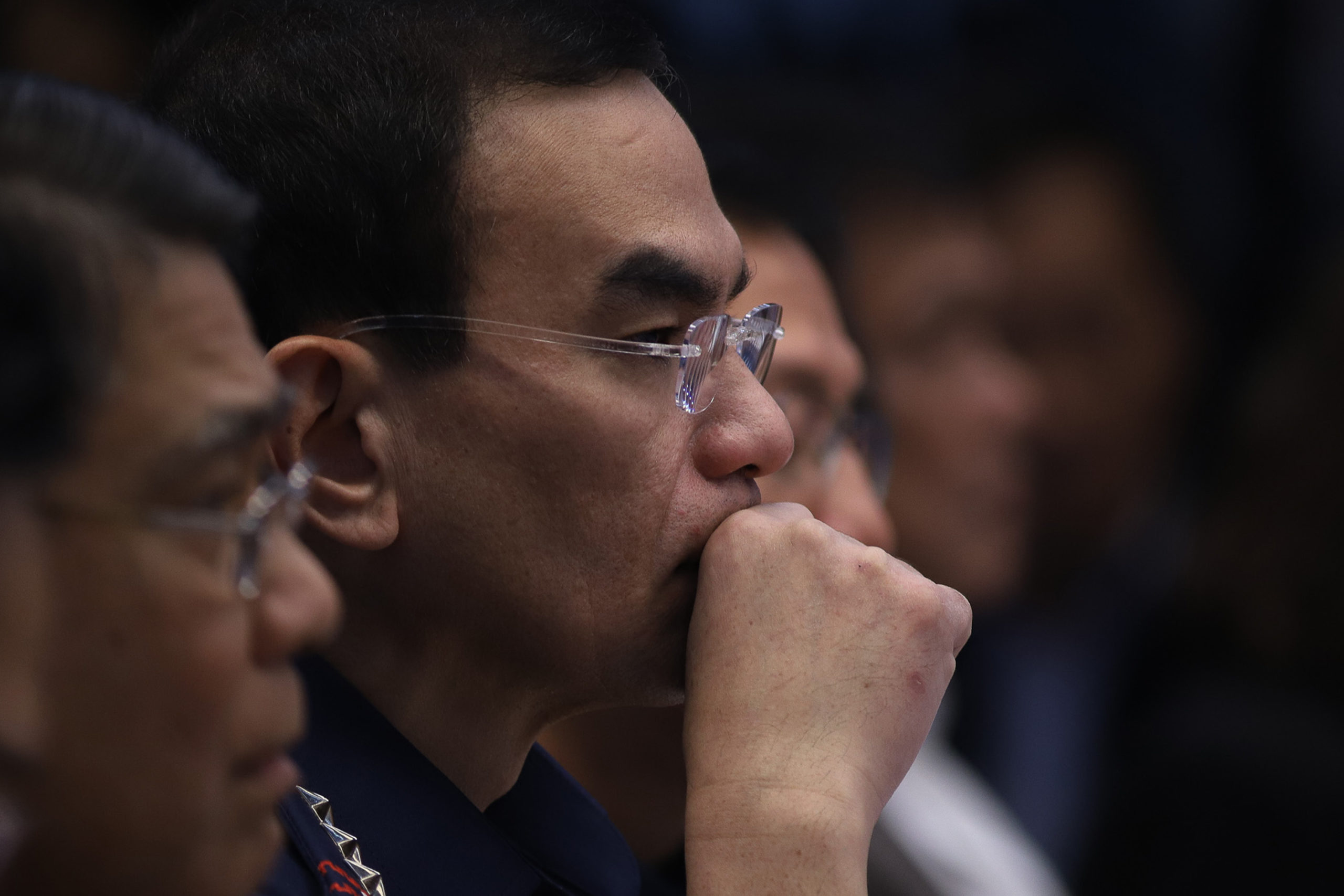 POGO-related crimes: Philippine National Police (PNP) deputy chief of operations Lt. Gen. Guillermo Eleazar tells senators that there had been 63 casino-related kidnapping cases since 2017, 11 kidnappings related to Philippine Offshore Gaming Operations (POGOs) and an increase of prostitution dens in the past three years due to POGO operations. He shared this information to the Senate Blue Ribbon Committee during Thursday’s, March 5, 2020, hearing when asked by Minority Leader Franklin Drilon to confirm reports the rising POGO-related crimes taking place in the country. PRIB Photo
