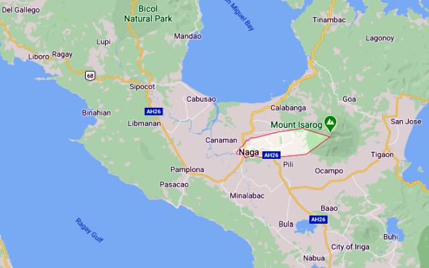 Naga City in Camarines Sur - Google Maps