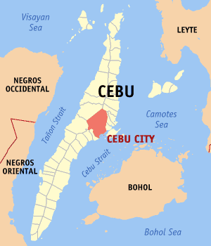 Map of Cebu City