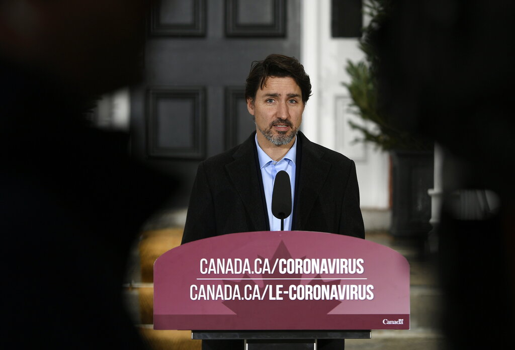 Prime Minister Justin Trudeau canada covid-19