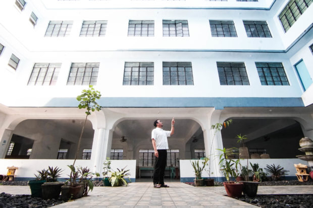 Mater Salutis College Seminary in Daraga town