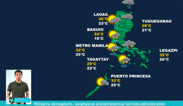 Fair weather over most of Luzon on Monday | Inquirer News