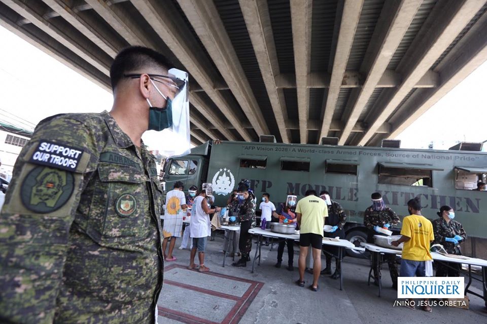 LOOK: PH military deploying mobile kitchens | Inquirer News