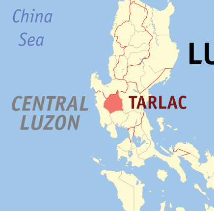 Map Of Gerona Tarlac Barangays