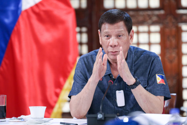 Duterte Holds Meeting with IATF-EID and Addresses the Nation on the Covid-19 Pandemic