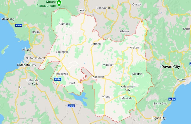 Cotabato province - Google Maps