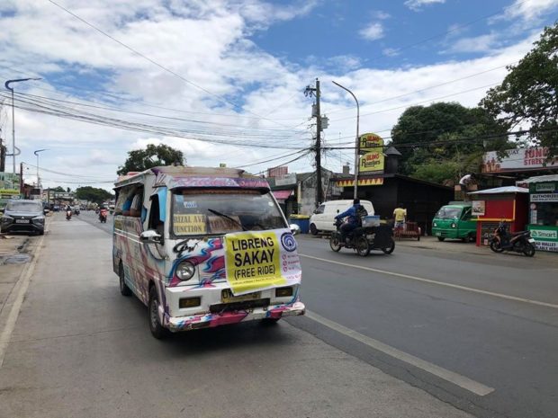Free ride for residents of Puerto Princesa City 1