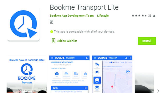  BookMe Transport app
