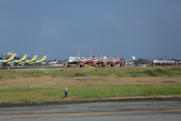 The runways of the Naia have been closed for inspection following the 6.3 earthquake in Calatagan, Batangas which was felt in Metro Manila early Thursday. (Photo taken on MAY 23, 2020)