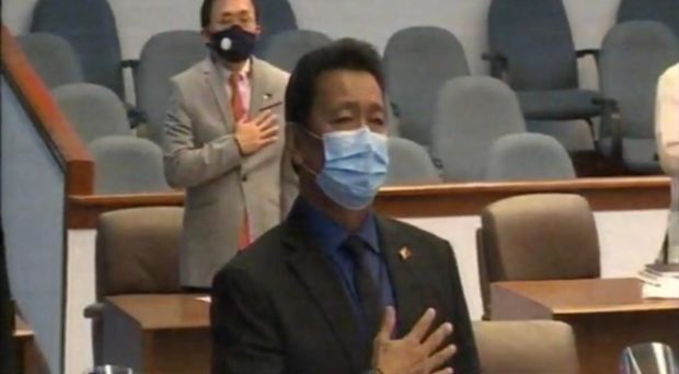 LOOK: Face mask-clad senators resume session amid COVID-19 pandemic