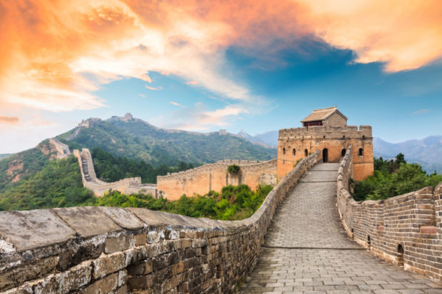 great wall of china relaxnews