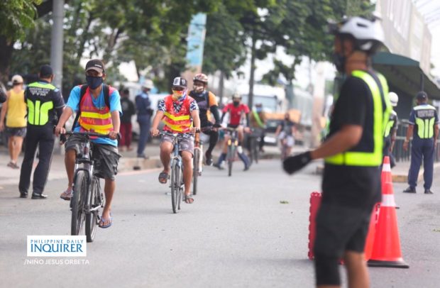 DOH reminds: Face shields not required for cyclists, active transport users