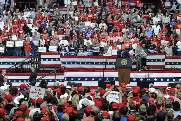Donald Trump campaign rally