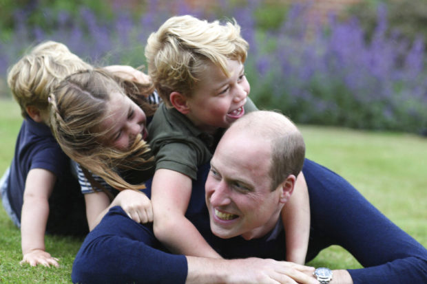 Prince William and kids