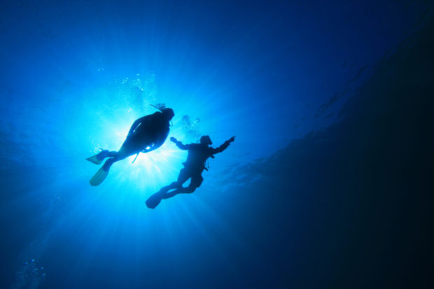 A member of the Philippine Life Saving Society (PLS) died while scuba diving in the waters off Barangay 4, Sipalay City in Negros Occidental on Tuesday afternoon, January 10.