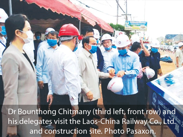 Laos-China railway almost 90% complete
