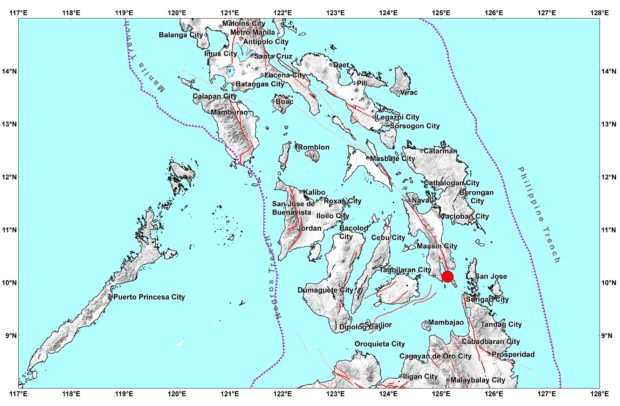 Southern Leyte quake