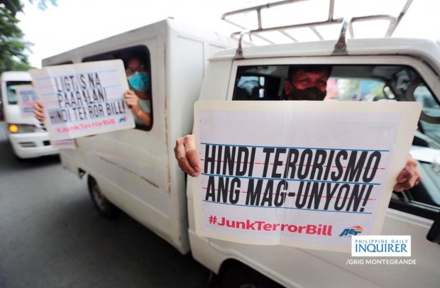 Anti-terrorism bill to kill unionism, says TUCP exec