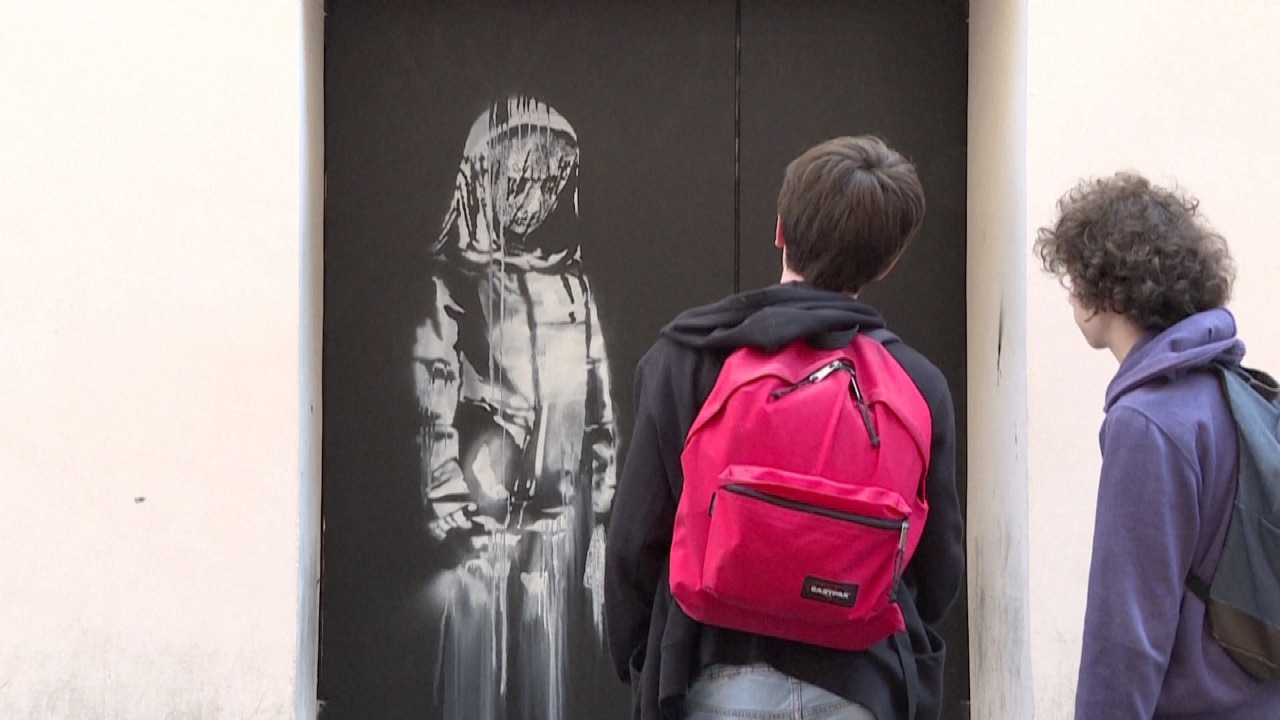 France Arrests Six Over Banksy Artwork Stolen From Bataclan Inquirer News