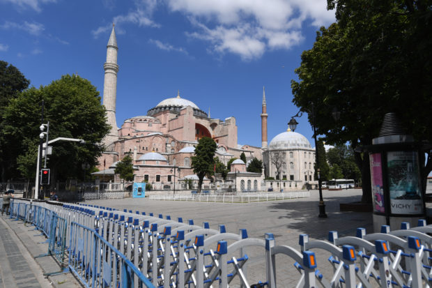 Ramadan prayers return to Istanbul's Hagia Sophia mosque after 88 years