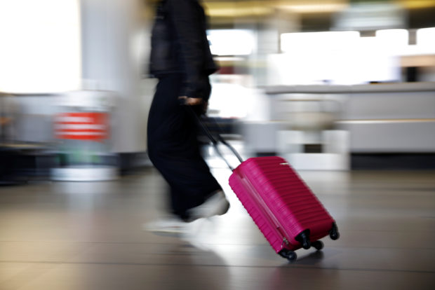 suitcase, airport, travel