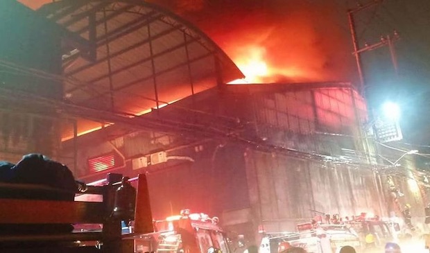  Manila warehouse fire
