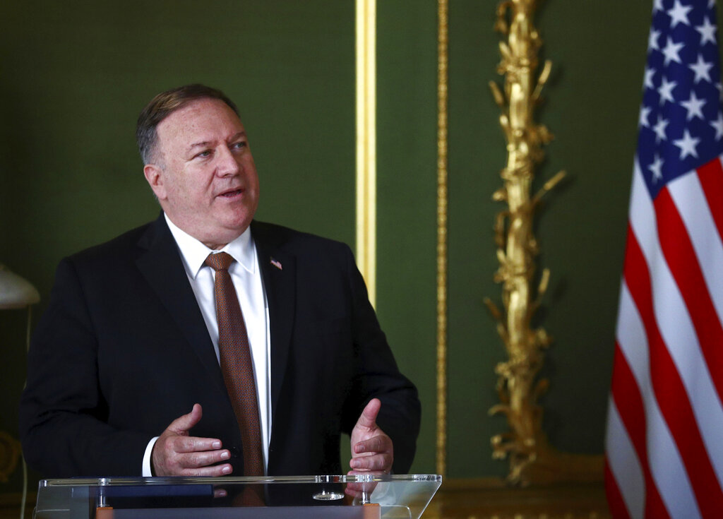 United States Secretary of State, Mike Pompeo 