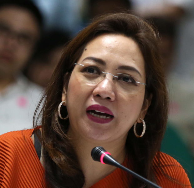 JULY 04, 2018 Senate probe on barangay health stations: former DOH Secretary Dr. Janette P. Loreto-Garin. INQUIRER PHOTO/LYN RILLON