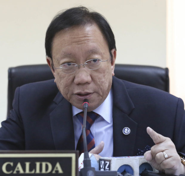 Lawyer Jose Calida has resigned as chairperson of the Commission on Audit