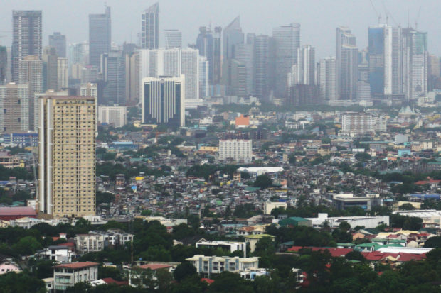 Makati, Manila, skyline, economy,